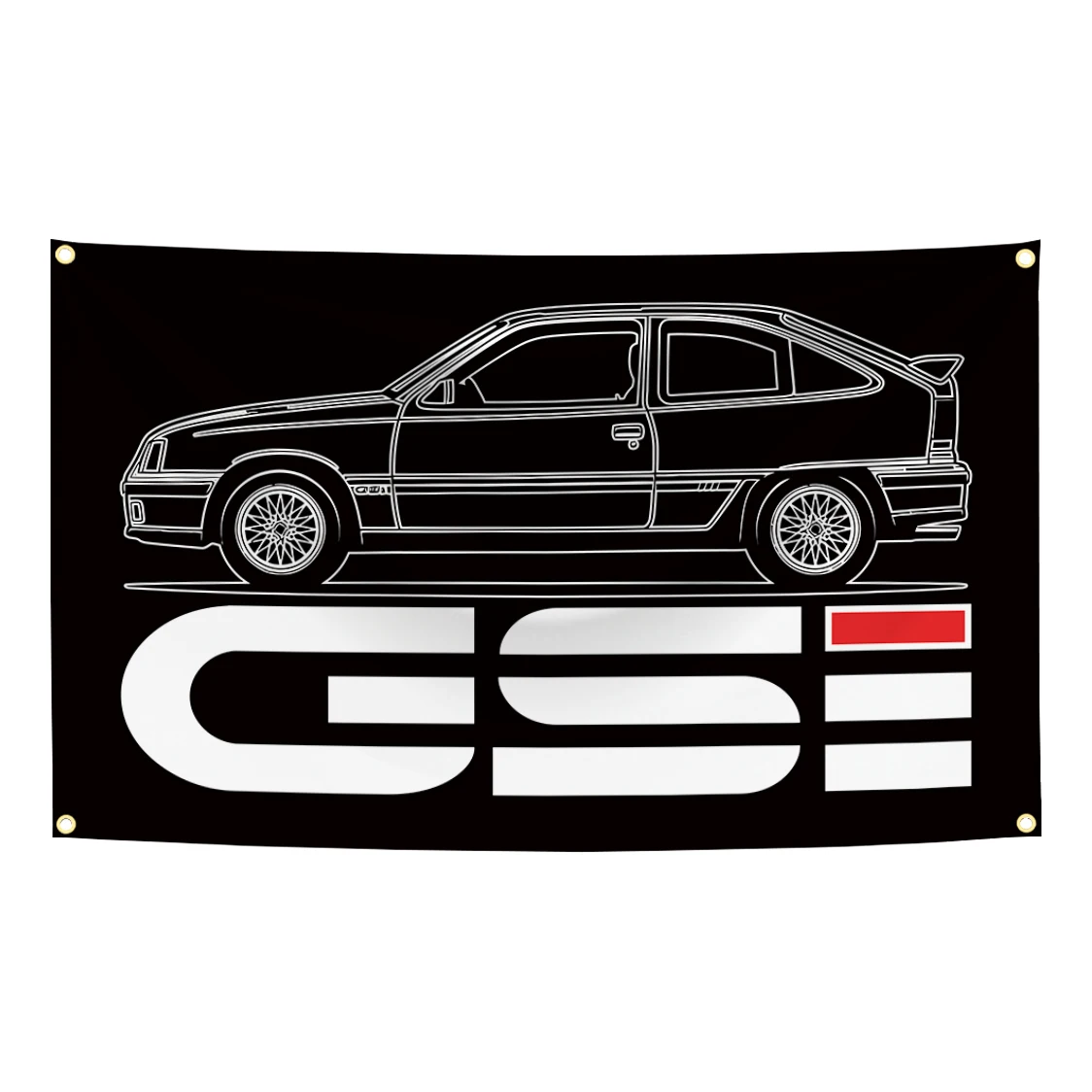 90x150cm G-GSIs Auto Parts Car Flag Racing Tapestry Polyester Digital Printing Banner for Garage Wall Art Out Door Decoration
