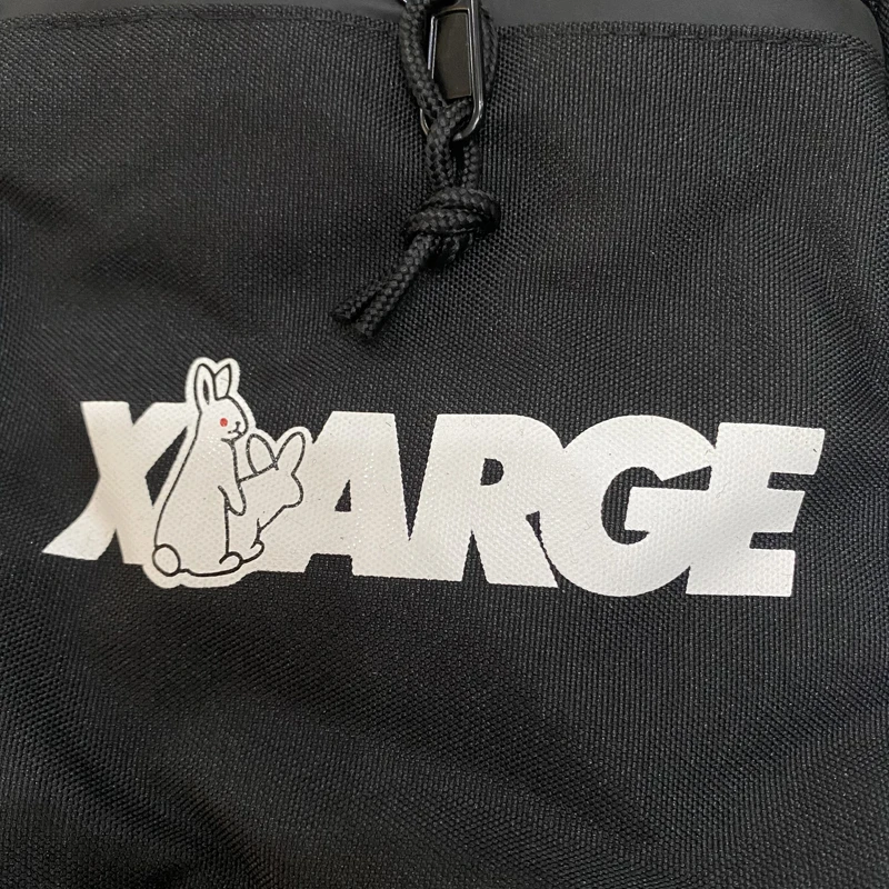 Sacs à dos en toile avec logo Rabbit FR2 pour hommes et femmes, sacs à fermeture éclair, sangle initiée jaune, haute qualité, style japonais