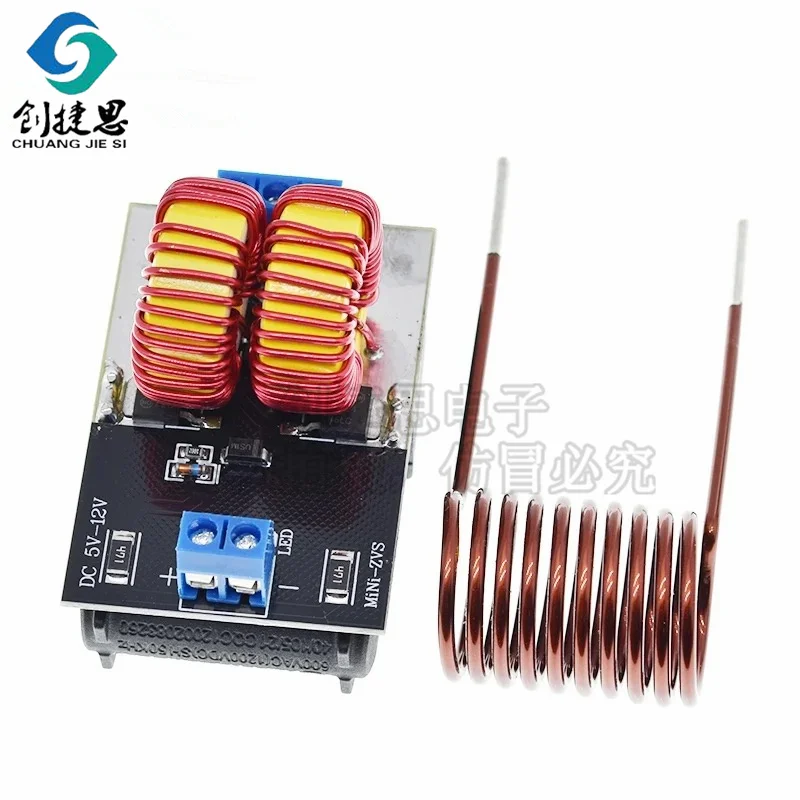 DC 5-12V Mini ZVS Low Voltage Induction Heating Power Supply Module Induction Heating board for indu