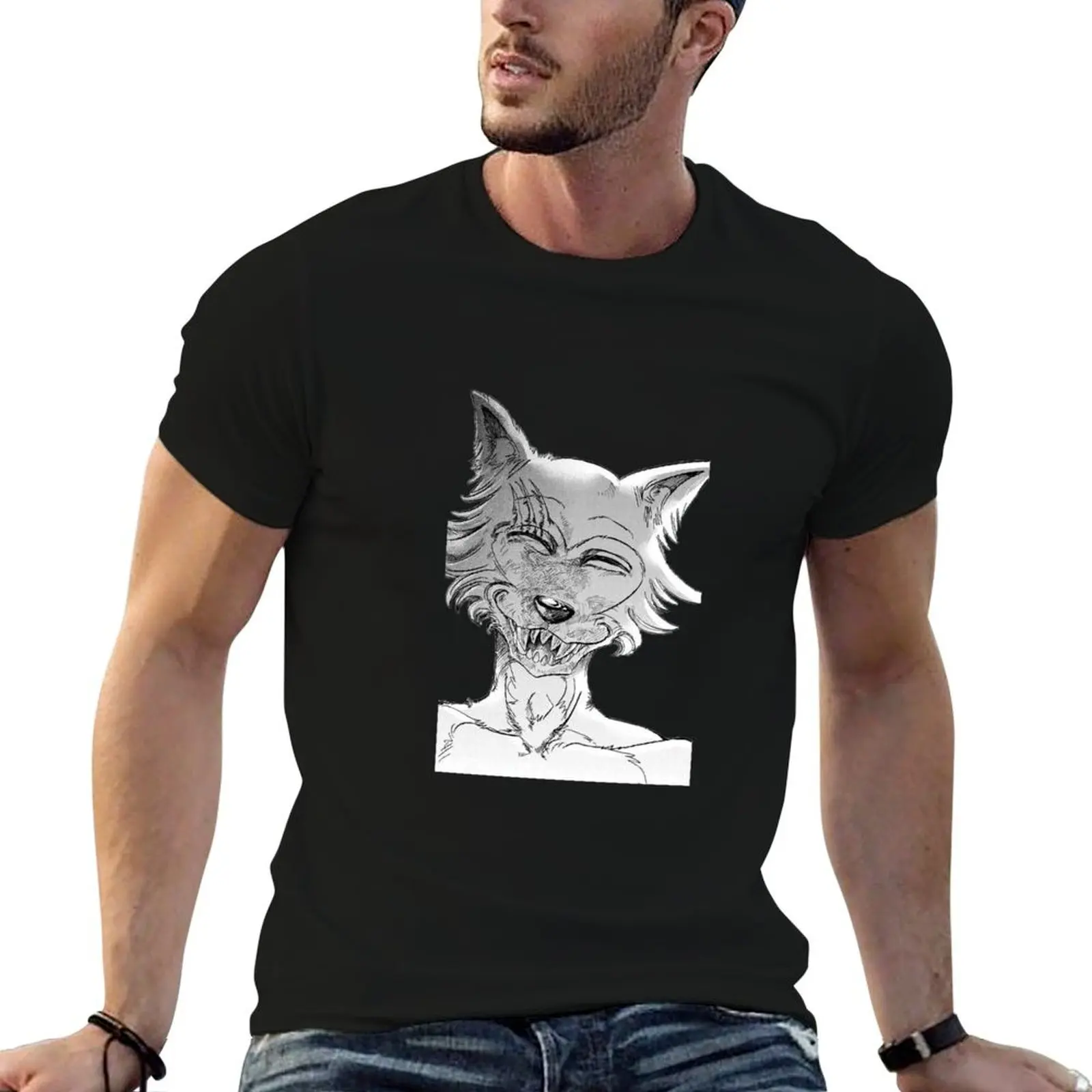 Beastars legoshi T-Shirt Industrial Work Tee Shirt