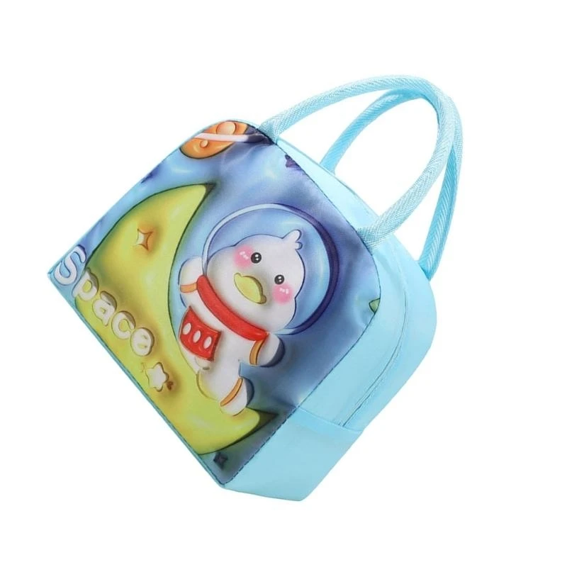 

Waterproof Durable Fabric Lunch Box Bag with Lovely Animal Pattern for Kids
