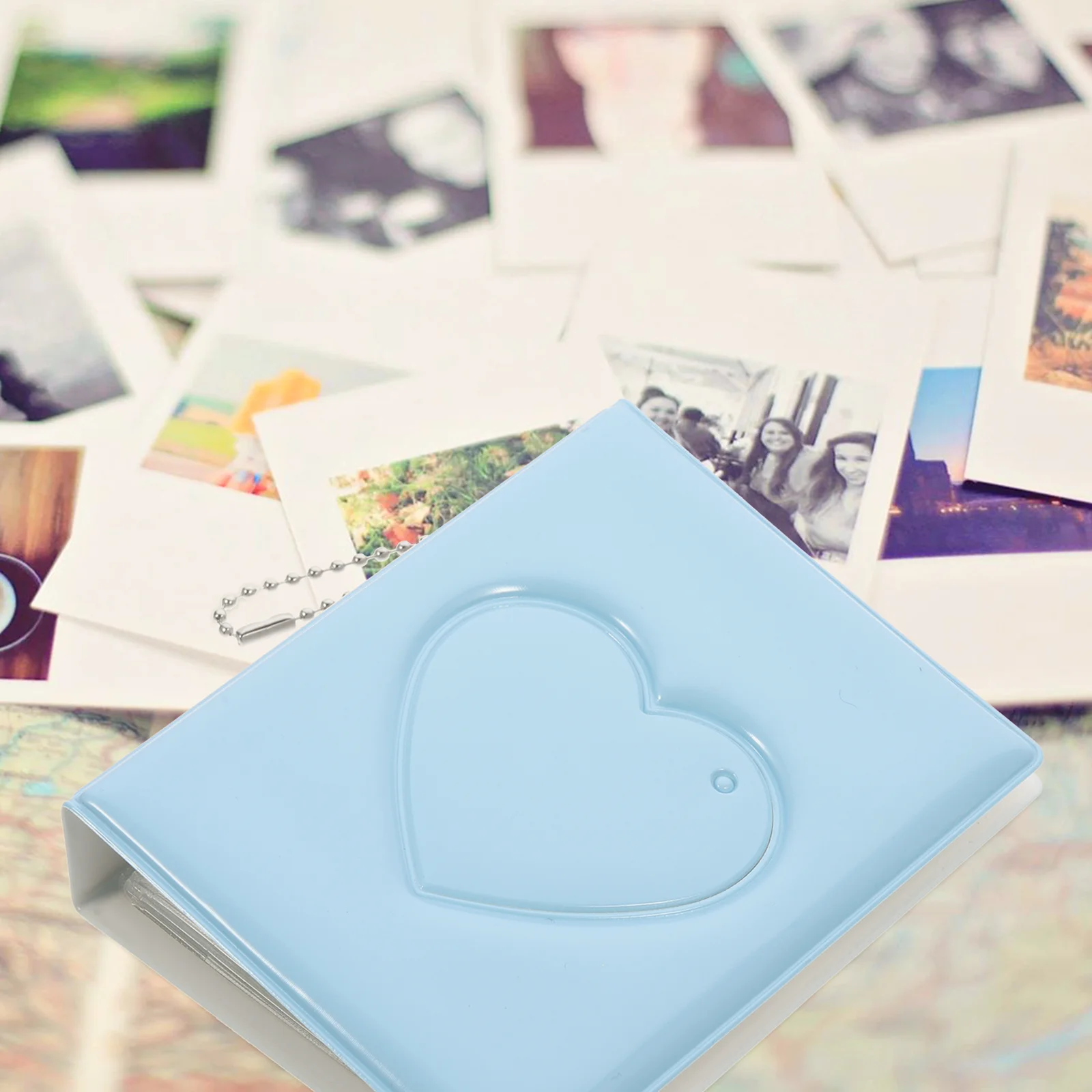 Love Photo Album Gift Heart Photocard Holder Kindergarten Graduation Gifts The Small Binder Pvc Book Baby Albums