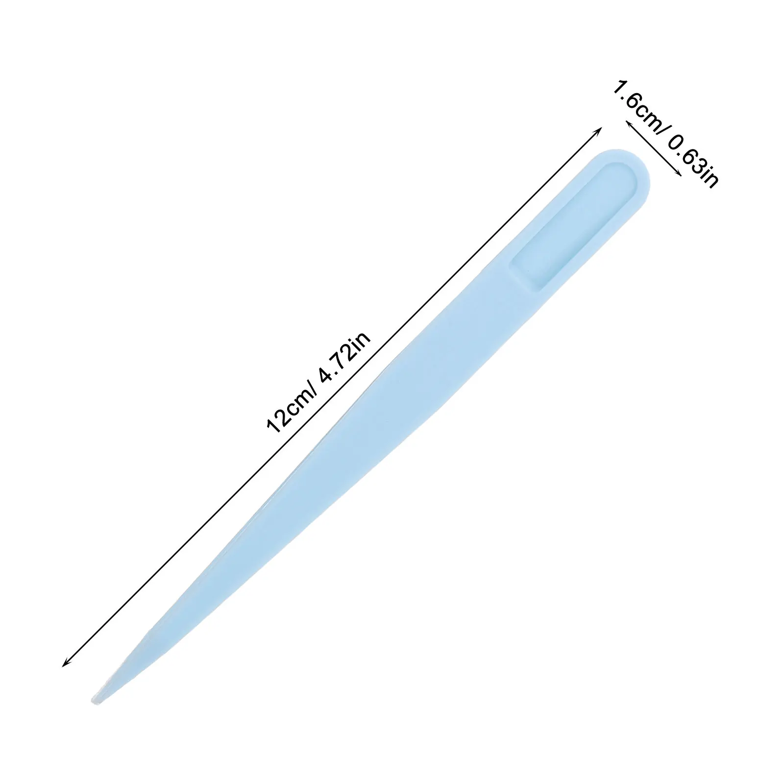 30 pçs pinças tamanho criança pinças retas de plástico para fazer contas projetos diy natureza observação aprendizagem ajuda