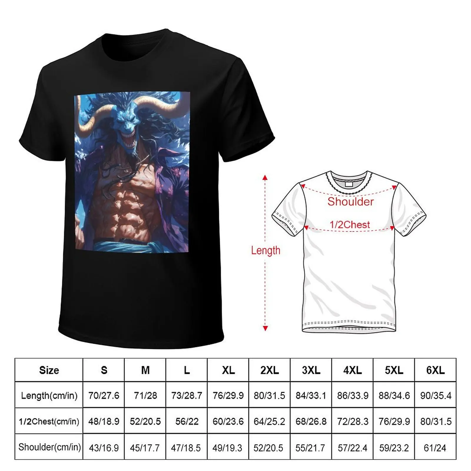 Kaido's Legacy: The Will of the Strongest T-Shirt cotton tshirt 100% T-Shirt