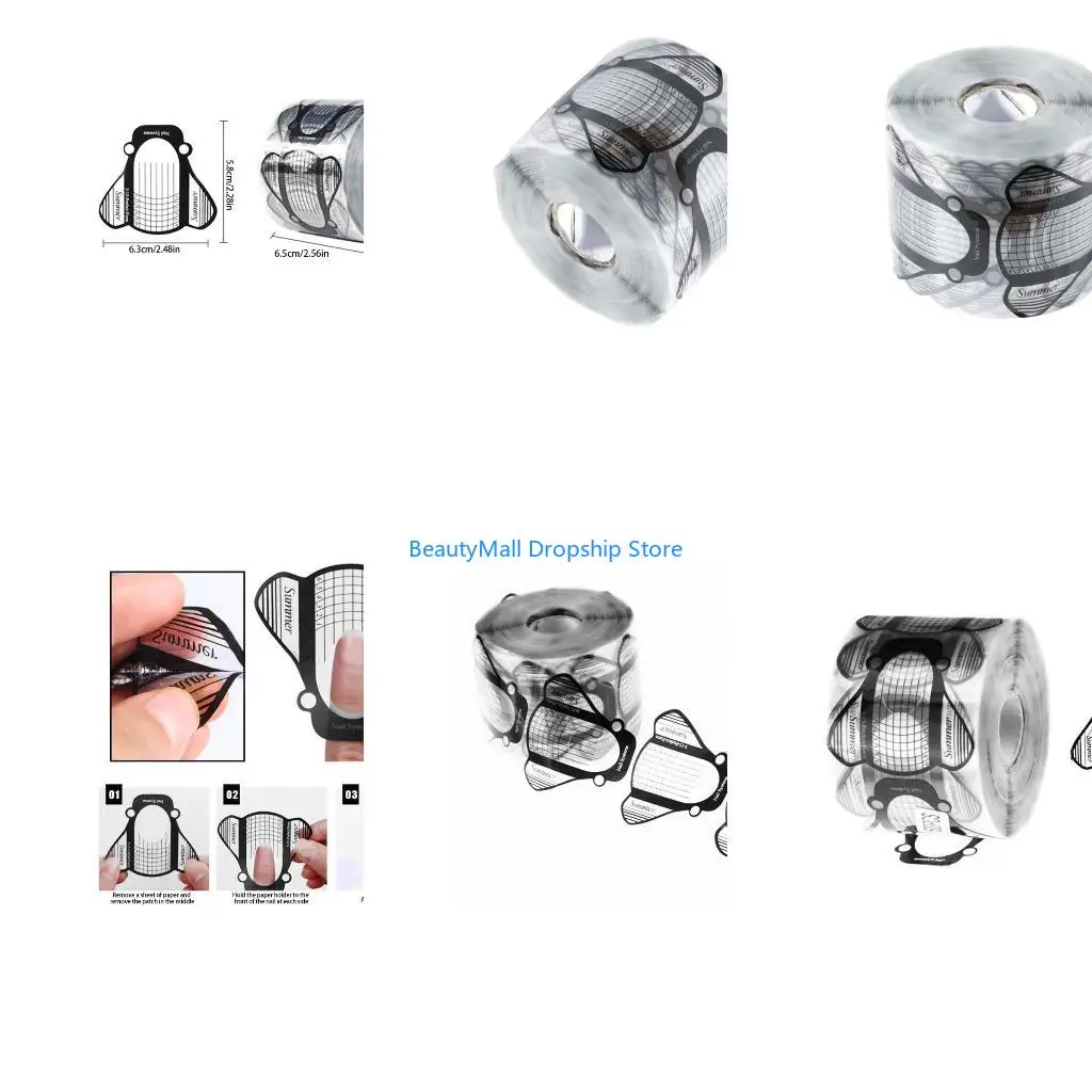 40JD 20/100/500pcs Flexible Forms For Complex Designs And Long Lasting Results