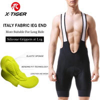 X-TIGER Cycling Shorts Triathlon Thickened 5D Gel Pad Lycra Bike Shorts Breathable Quick Dry Men's Mountain Bike Shorts Tights
