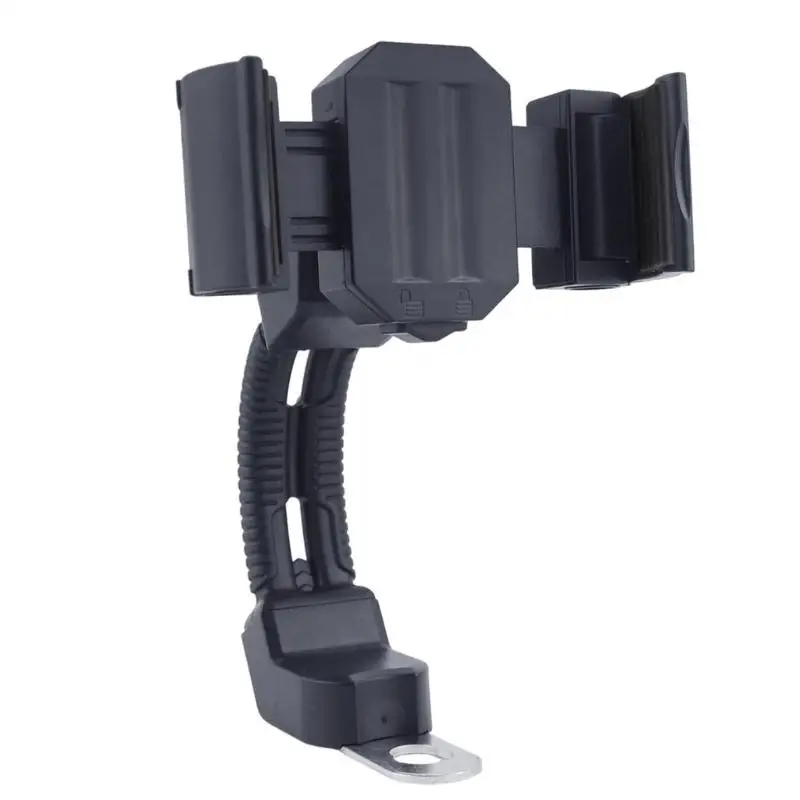 

Y1UB Convenient Phone Clamps ABS Phone Hold 360 Rotatable Phone Support for Biking