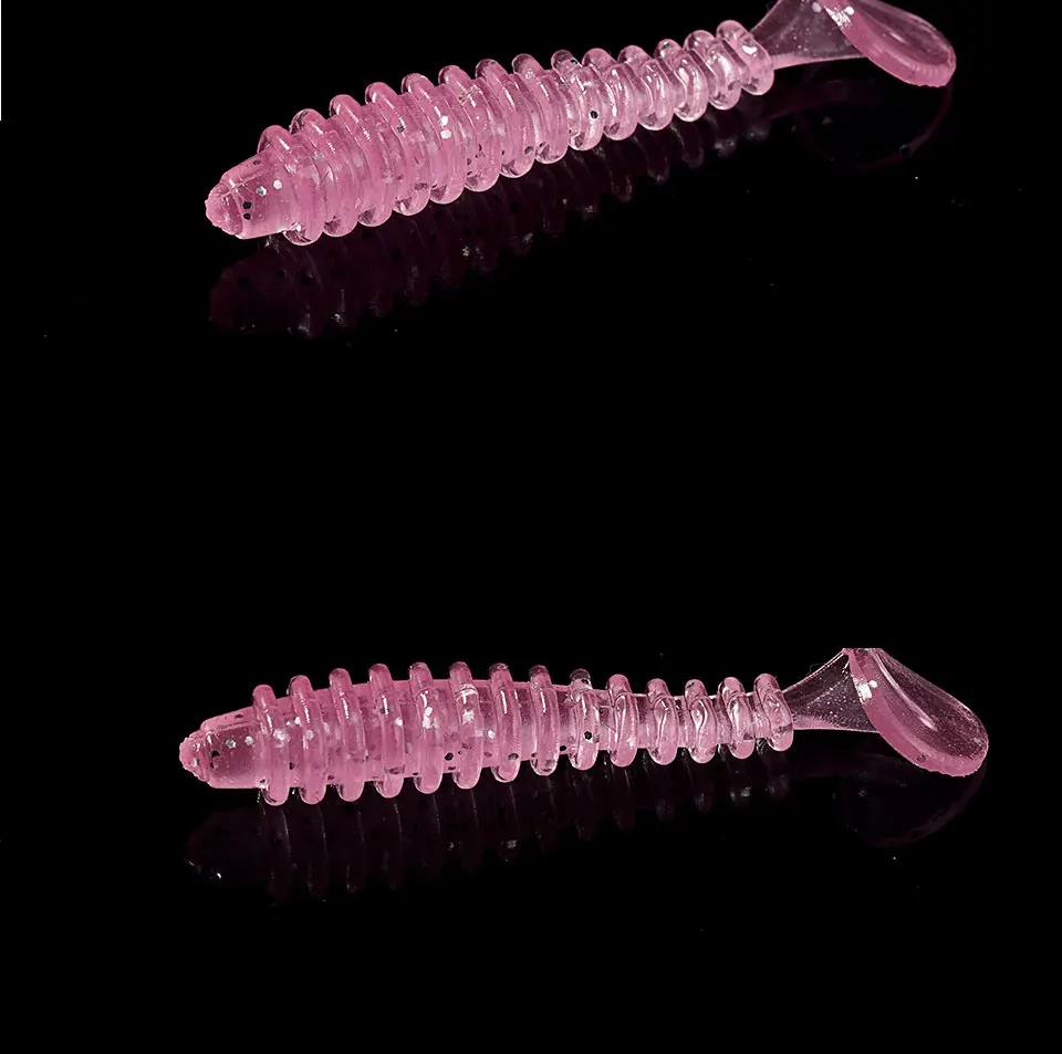 SUNMILE Angeln Weiche Köder Wurm Künstliche Köder 35mm/0,3g 30 teile/los Felsen Angeln Wobbler Leurre Souple Köder barsch Forelle Lockt – Detail 7