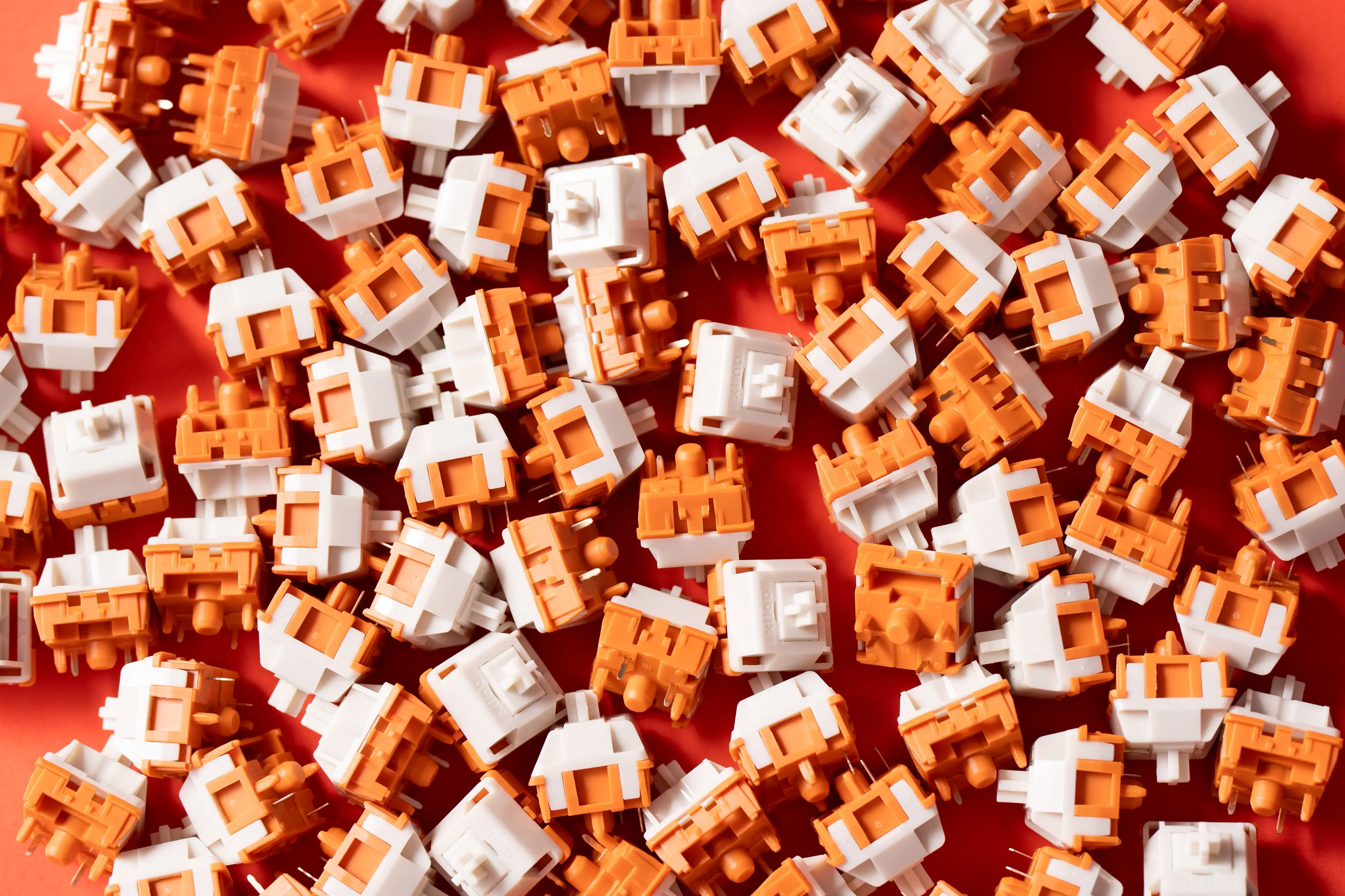 XLLAB x HMX مفتاح الحمضيات العتيق مفتاح لوحة المفاتيح الميكانيكية للرياضات الإلكترونية 45 جرام مشغلات 50 جرام إلى أسفل خارج لوحة العين محور ألعاب مخصصة