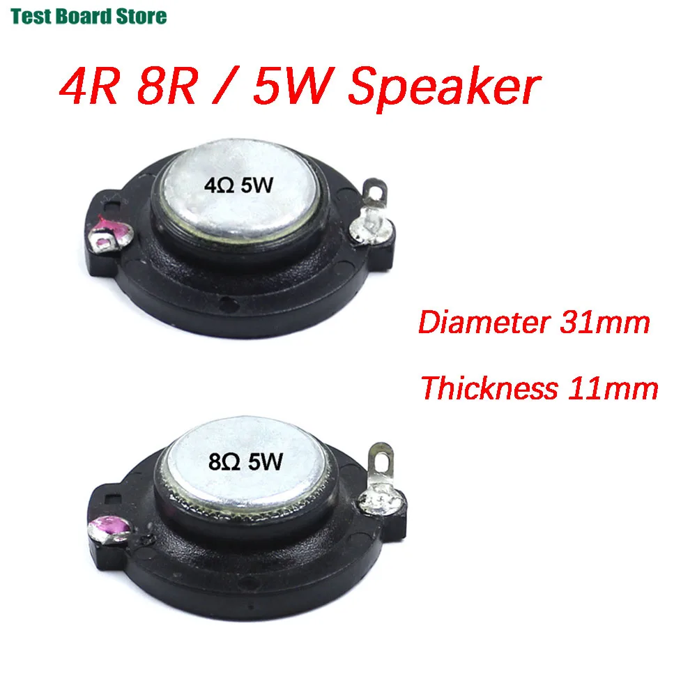 

1Piece small tweeter mini tweeter horn 4 ohms 5 watts 8 ohms 5 watts speaker assembly round Loudspeaker