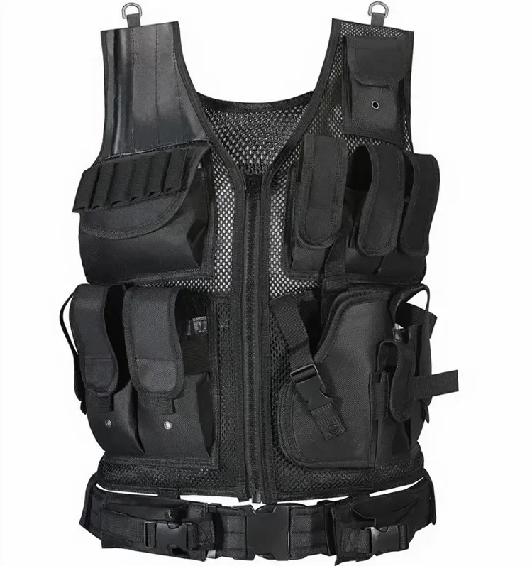 Multifunctionele Militaire Tactische Vest Anti Lekke Kleding Mesh Ademende Zomer Cs Tops Outdoor Beschermende Kleding