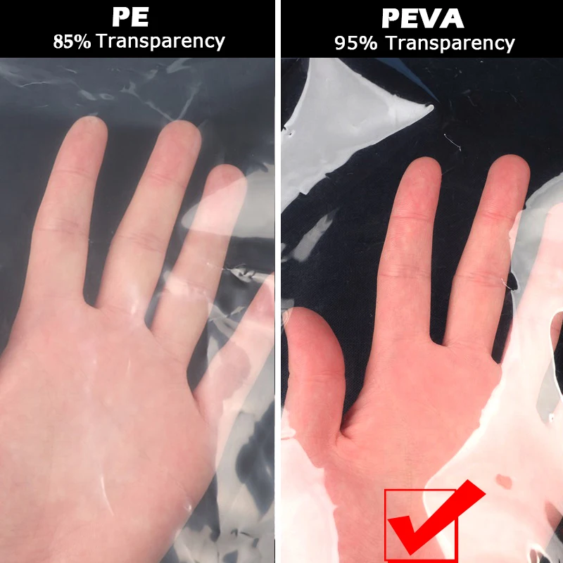 لتقوم بها بنفسك الشتاء نافذة فيلم عازل SelfaAdhesive نافذة المنزل يندبروف شاشة زجاجية ناعمة شفافة الدفء فيلم #5