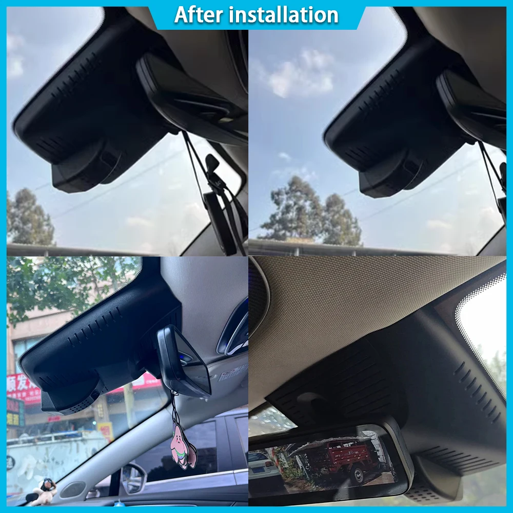 ل MG 9 MG9 EV SAIC ارتفاع F7 2023 2024 2025 2026 واي فاي 4K DVR داش كام كاميرا سوني عدسة مسجل فيديو للرؤية الليلية 24h رصد