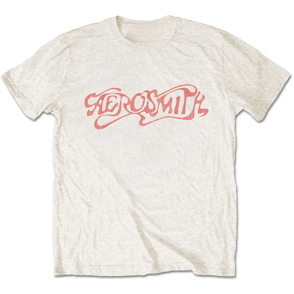Vintage Logo Aerosmith Band T-Shirt Baumwolle Grafik-T-Shirt Herren Damen Sommer Streetwear – Detail 6
