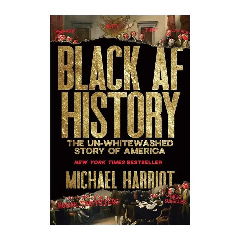 

The New Black AF History in 2025: The Unfaced Story of America Hardcover Novels in English Гарри Поттер