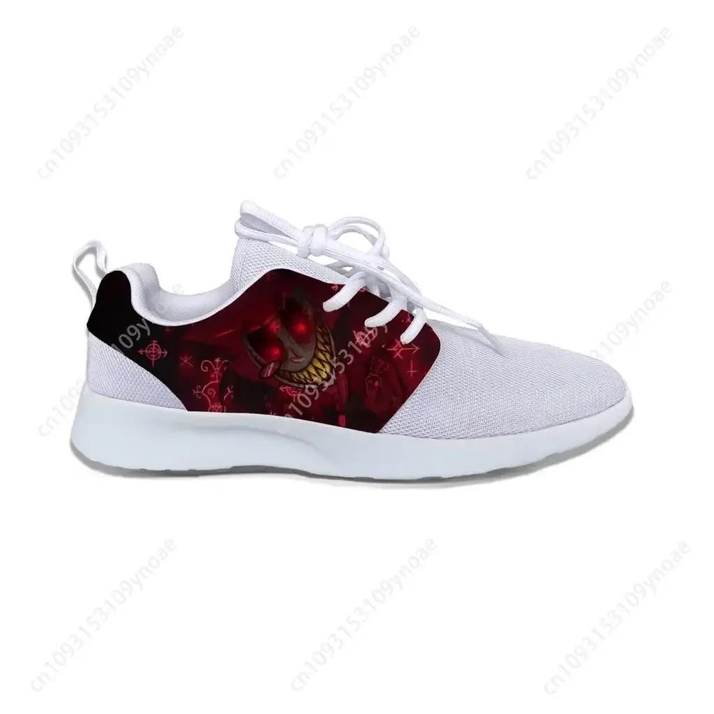 Caliente clásico Hotel Hazbin hombre mujer ligero transpirable 3D zapatos deportivos moda zapatos para correr zapatillas casuales de alta calidad