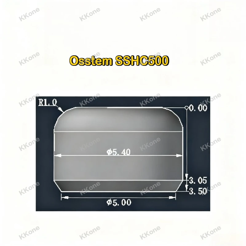 20 قطعة ملحقات الحفلات الثالثة أغطية حماية مركبة لزراعة الأسنان لأنظمة Osstem/Dentium/MIS/NOB/Megagen/ICX/B.B