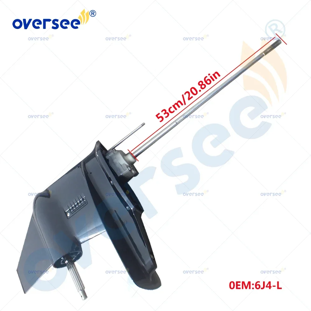 Oversee 6J4-45300-12-4D Lower Unit Assy Long Driver Shaft  For Yamaha Outboard Motor 40HP 40G 40J 6F6/6F5 6J4
