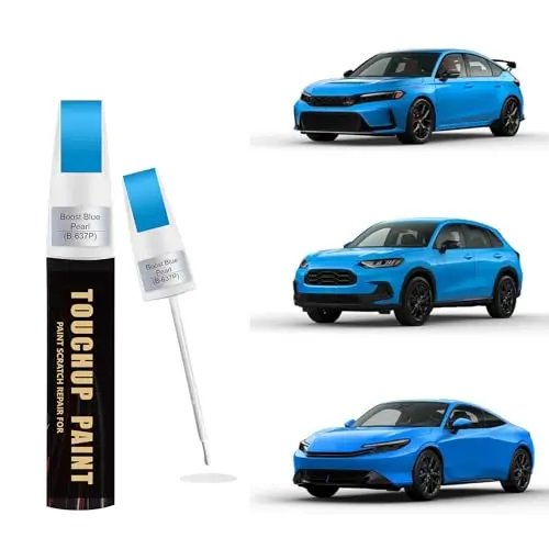 Boost Blue Pearl(B-637P) Car Paint Touch Up Pen Compatible with Honda,Automotive Scratch Remover for Nicks & Chips Repair