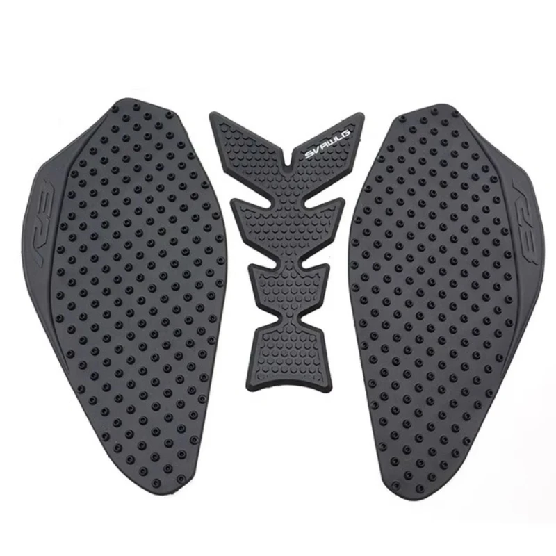 Autocollant antidérapant pour réservoir de moto, autocollants latéraux de protection des genoux, os de poisson, pour Yamaha YZF R3 YZFR3 2019 2020
