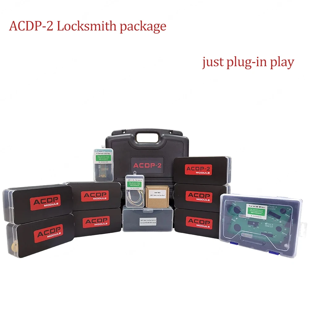 ACDP-2 Locksmith package for BMW Jaguar&Land rover Porsche  VoLvo Audi programmer key fob