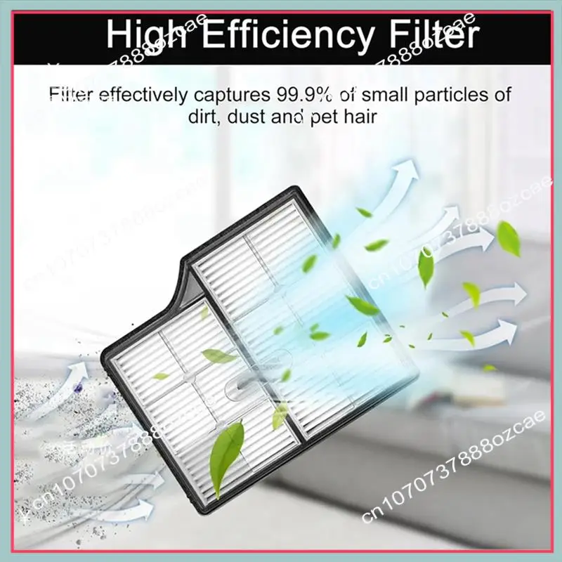 A26P لـ Roborock Saros 10 ملحقات الأسطوانة الرئيسية فرشاة جانبية فلتر Hepa جهاز آلي لتنظيف الأتربة أجزاء