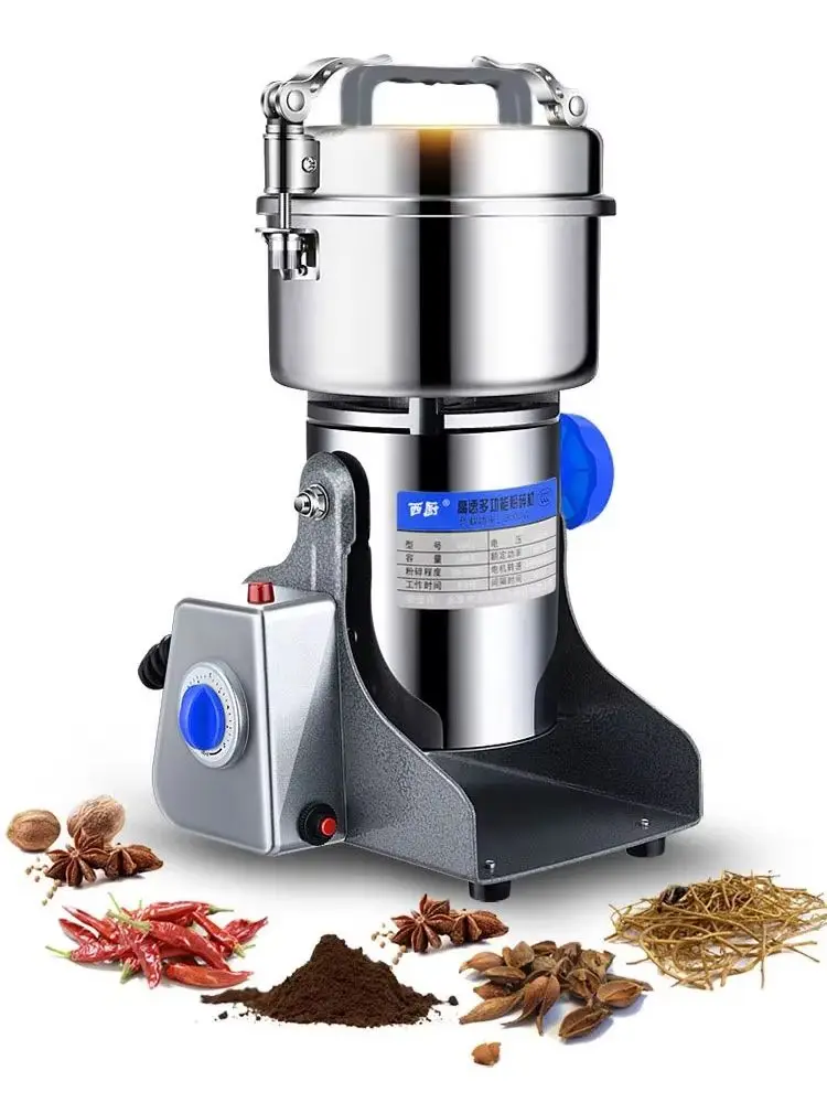 DIVEDEER 220V Graan Spice Koffiemolen 150/2500/4500G Huishoudelijke Universele Granen Grinder Medicinale Materiaal crusher - afbeelding 2