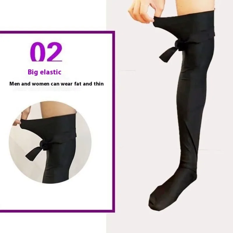 Сверхмощные носки для посадки риса, длинные противопиевые водонепроницаемые носки для фермерских работ, сбор чая, унисекс, утолщенные полевые носки с защитой от насекомых