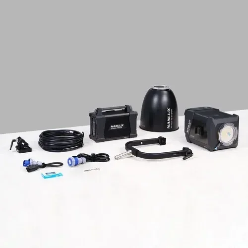 .NANLUX Nanlite Evoke 2400B LED ضوء التصوير 2700K-6500K 2400W ثنائي اللون LED Monolight في الهواء الطلق مصباح فيديو مقاوم للماء