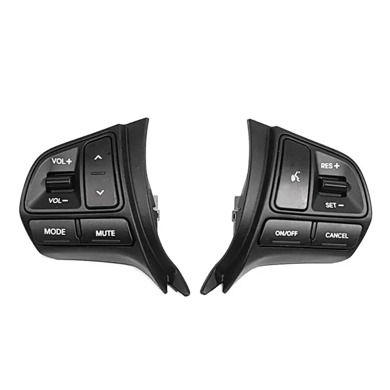 AMEXIAOXU  1Pair Steering Wheel Auto Cruise Control Remote Switch With Harness For Kia RIO Rio5 2012-2016 96700-1W000CA 967001W0