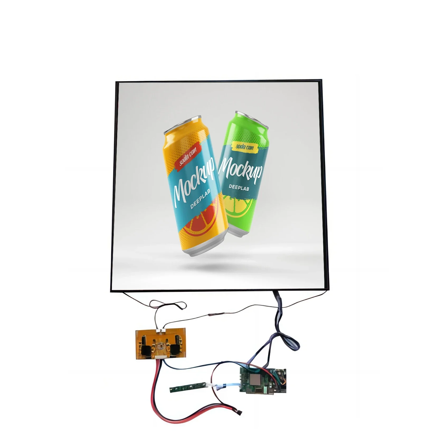 

22-Inch Square LCD Display Panel DV220X2M-NV0 1920x1920 with MST8757TL V1.0 Board TFT Type LVDS Interface and Square Display