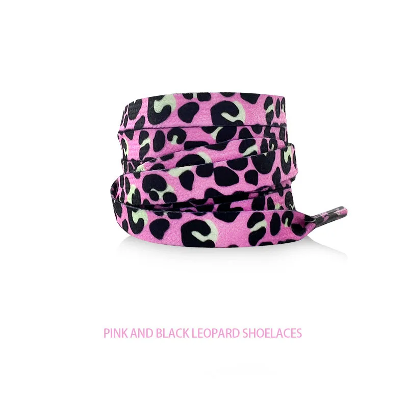 Klassische flache Schnürsenkel für Sneaker, mit Tiermotiven (Leopard, Zebra, Schlange), kreative, unisex, lässige Schnürsenkel aus Canvas, 1 Paar. – Detail 10