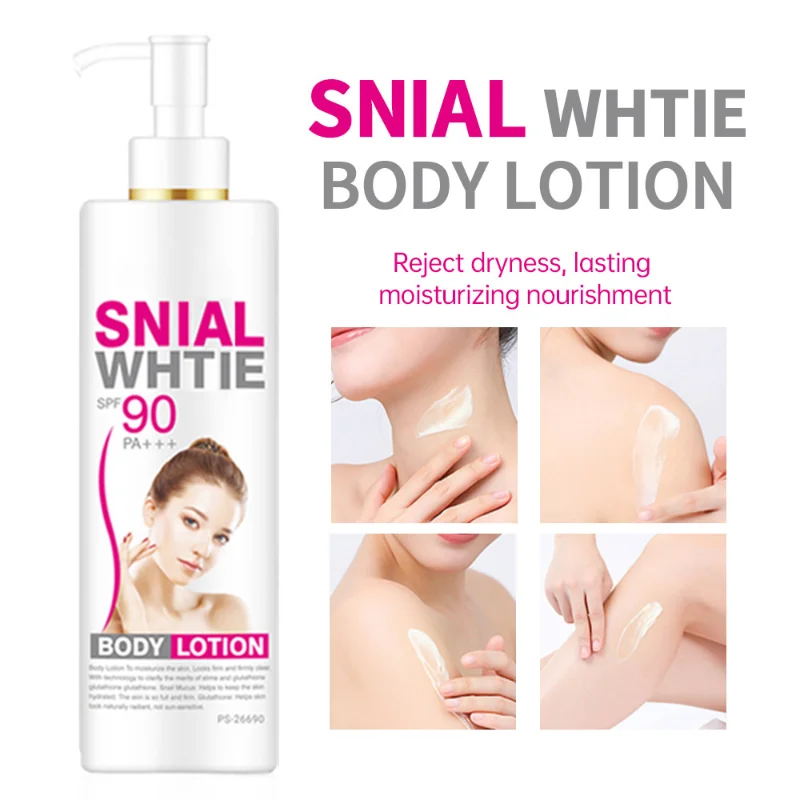 

Nourishing Snail Body Cream 500ml for Whitening and Brightening Lasting Moisturizing Snail Body Lotion Hydration Skin Care