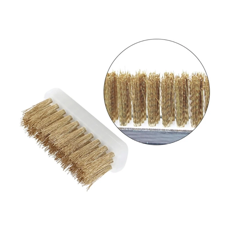 Cleaner Tool for MK3S+ 3D Printer Brass Wire Brush Brass Toothbrush Nozzle Cleaning Brush 3D Printer Parts Cleaner Tool