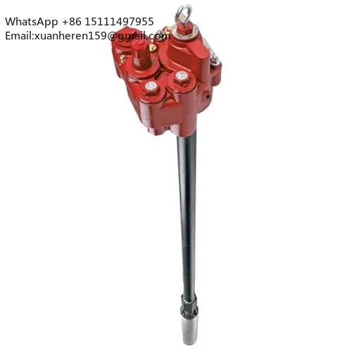Red Jacket Submersible Turbine Pump for Oil Station Fuel Dispenser Pump 220v Working Voltage for Oil Filling
