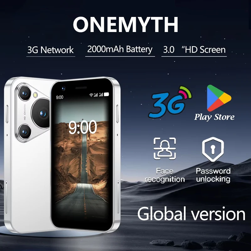 P70 Pro Max is the world's smallest 3.0-inch high-definition Android phone | 2GB+16GB 2000mAh dual SIM | Google Play certi