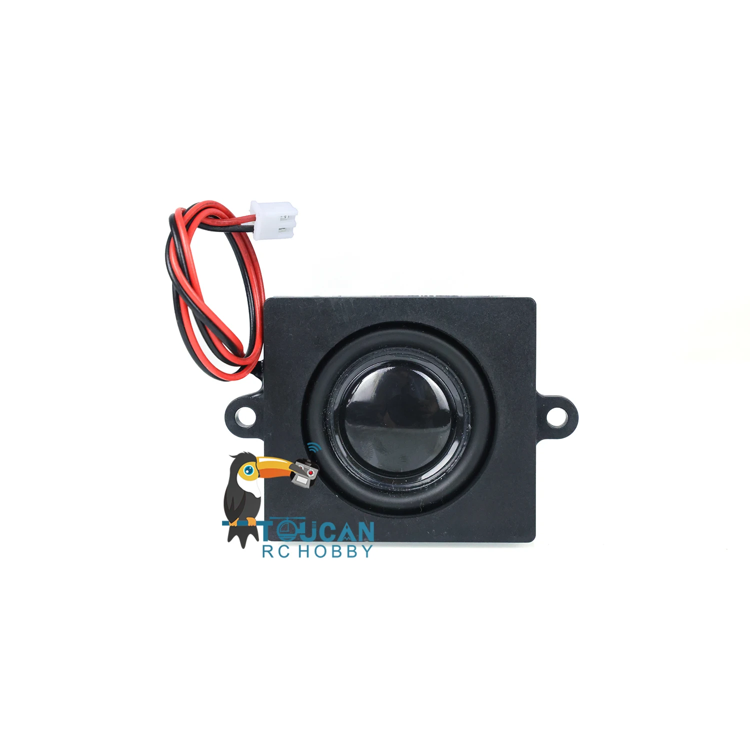 -piezas de altavoz de plástico largas para bricolaje, modelo de tanque RC a escala 1/16, destructor de coche blindado, modelo Toucan TH20619-SMT8