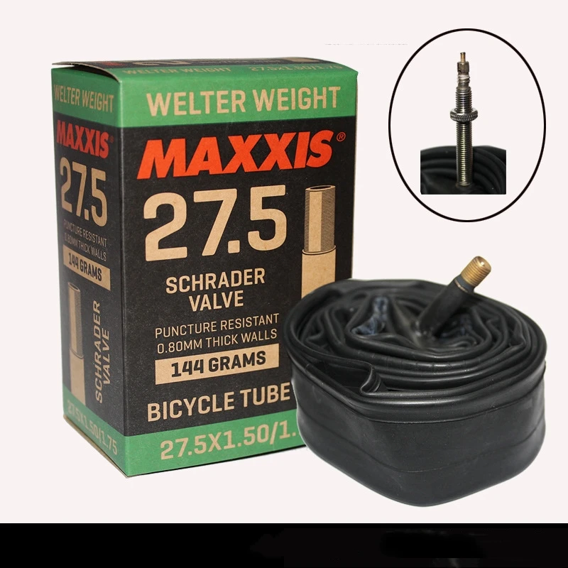 Maxxis welter gewicht verdickt pannen sicher original 0,8mm innenrohr 26 27,5 29 für bmx straße xc am dh pendeln pv sv