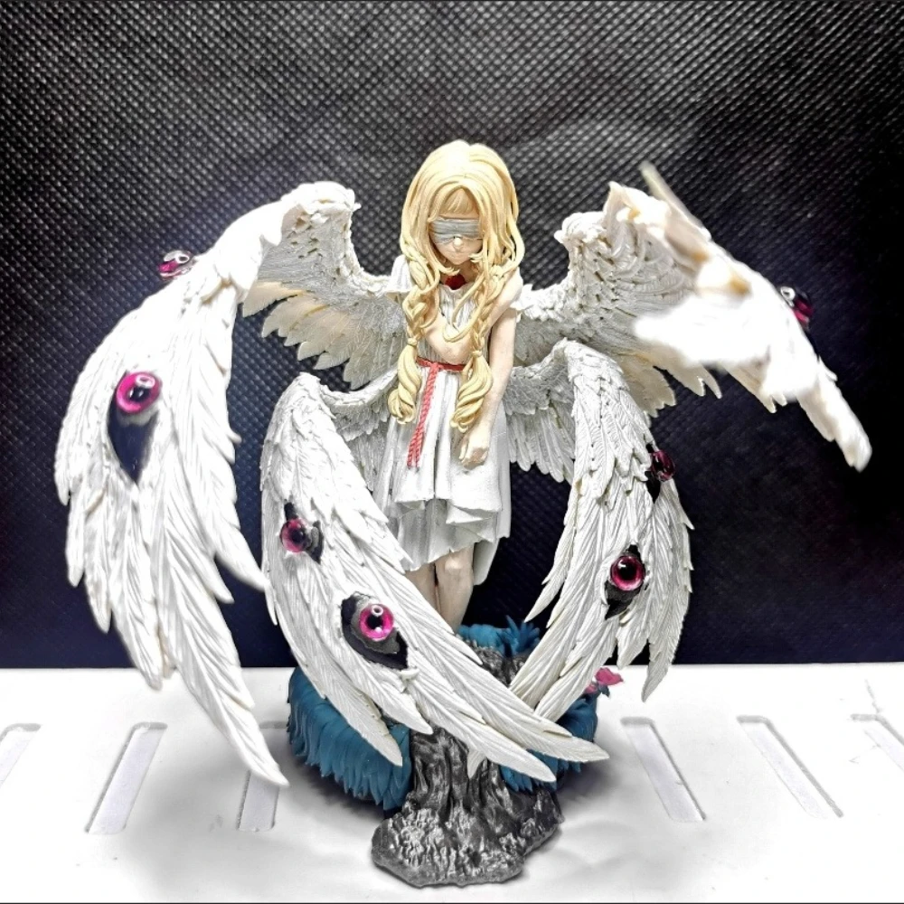 Old Testament Battle Seraph Resin White Mold 3D Printed DIY Coloring Figurines Miniatures Decoration Crafts
