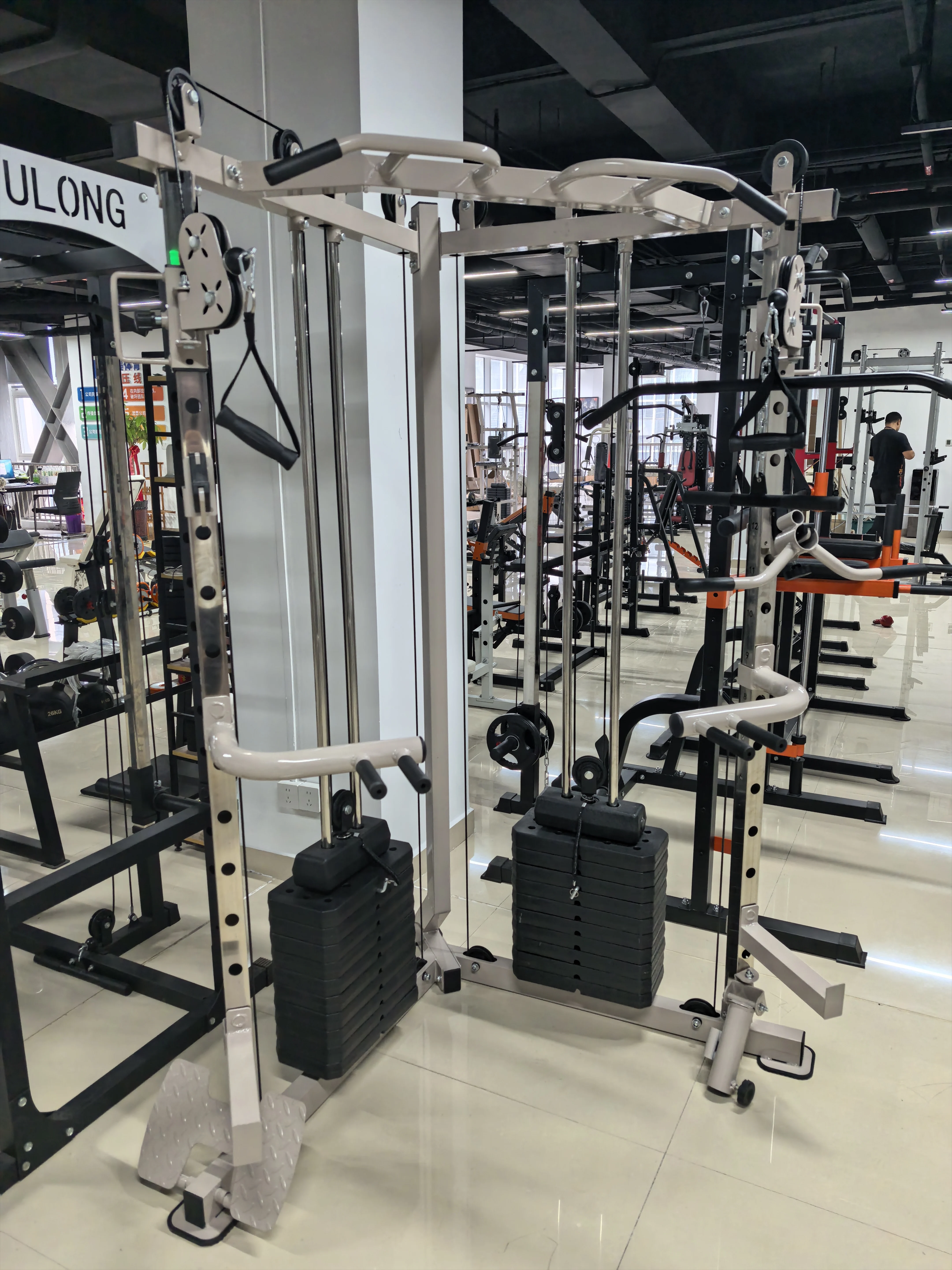 Wholesale Factory Price Smith - Home Gym Cable Machine With Weight Stack ulasan dan harga