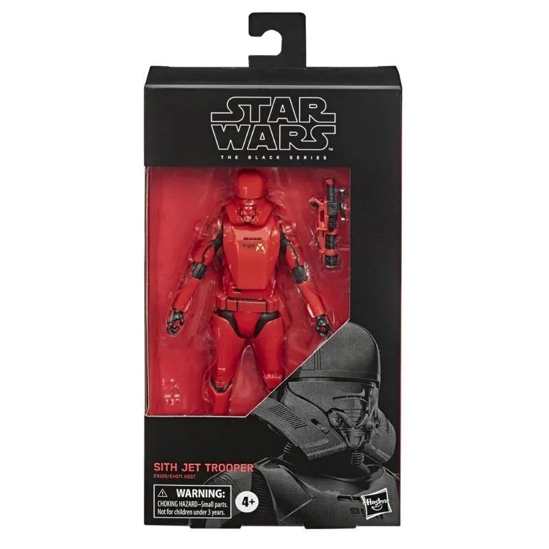 【Na stanie】 Hasbro Black Box Series Sith Jet Soldiers Figurki Akcji Kolekcjonerskie Model Zabawka Prezent Ozdoby 15cm