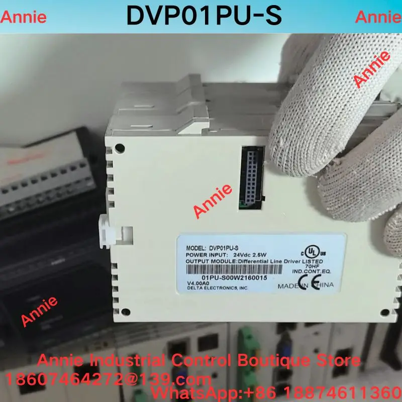Second-hand test OK  DVP01PU-S motion control module
