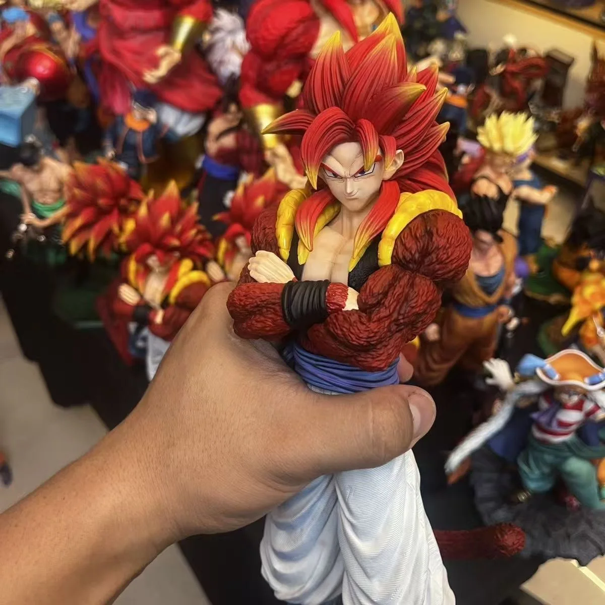 

JT Factory Violent Bear 2.0 Optimized Version Super Four Wisdom Jita Seven Dragon Ball Gt Animation Gk Hand Made Anime Ornaments