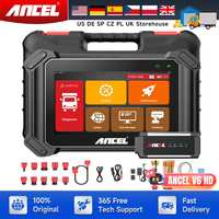 ANCEL V6 HD Bluetooth Heavy Duty Truck Diagnostic Scan Tool All System 40+ Resets Diesel OBD2 Truck Scanner for Cummins/Detroit