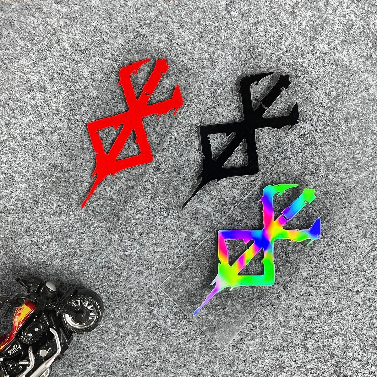 Berserker Motorcycle Vinyl Sticker Waterproof Decal for Helmet Side Panel Car Window E Scooter Decoration Accessories