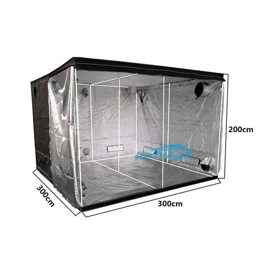 

300*300*200cm 600d Indoor Grow plant Tent Kit Flower Plant Customized Available