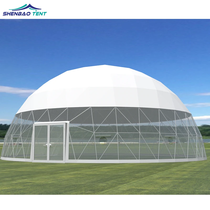 20m Large Sound Proof Dome Tent Heavy Duty Wedding Events Dome for Party Tent