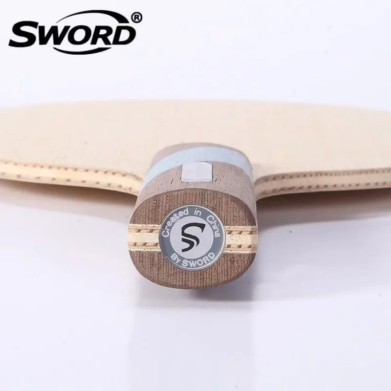 Madera de Ping Pong SWORD RAZOR de 7 Capas (Ayous/Catalpa/Pino Rojo) DEF para Golpes de Corte |   Manija FL/ST