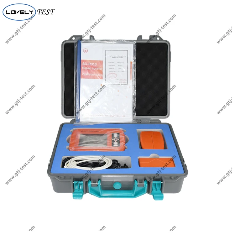 

Portable Digital Steel Bar Protective Layer Tester USB Interface Lithium Battery Power Supply 1-Year Warranty for Concrete Work