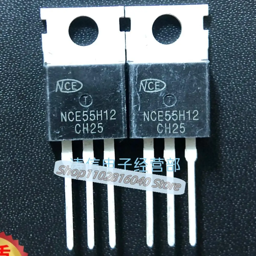 10PCS/Lot NCE55H12  TO-220 55V 120A NMOS  High Quality Imported Original 